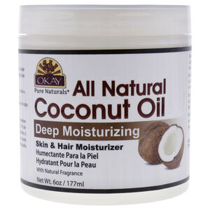 All Natural Coconut Oil Deep Moisturizer by Okay for Unisex - 6 oz Oil